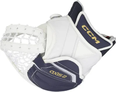 Produktbild von CCM AXIS 2 Goalie Fanghand Senior, Farbe:weiss, Spielseite:REG / Linksfänger