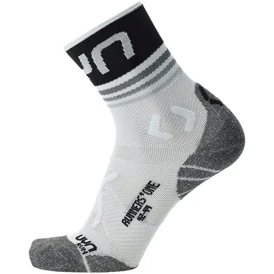 Immagine prodotto di UYN Runners One calze uomo bianco nero taglia 35-38
