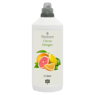 Produktbild von Floravera Premium Citrus Flüssigdünger 1 Liter Zitrusdünger Dünger Zitrusfrucht