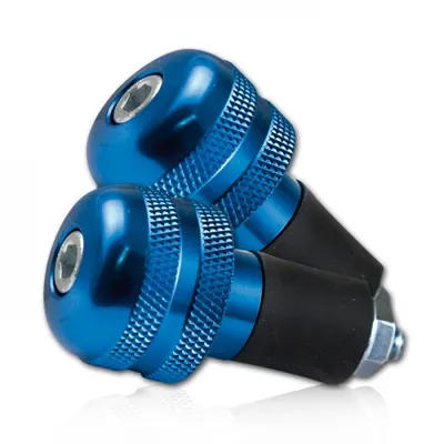 Image de Lenkergewichte Alu blau Ø außen 28mm