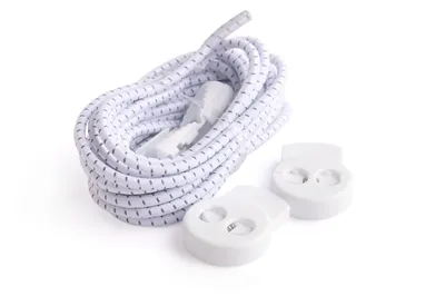 Produktbild von RINGELSPITZ - easy & active laces mit Reflektorfaden - Weiß - 130 cm