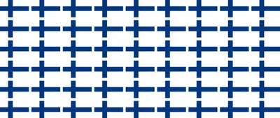 Produktbild von Mini Aufkleber Set - Pack glatt - 20x12mm - selbstklebender Sticker - Fahne - Finnland - Flagge / Banner / Standarte fürs Auto, Büro, zu Hause und die Schule - 54 Stück
