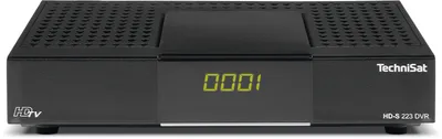Produktbild von TechniSat HD-S 223 DVR | HD-Satelliten Receiver, USB-Aufnahmefunktion | schwarz