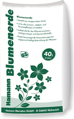 Produktbild von Universelle Blumenerde 40 l torfhaltig, nährstoffreich, gebrauchsfertig, mit guter Wasserspeicherung