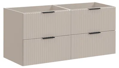 Produktbild von Waschtischunterschrank 120.4cm Adriel mit 4 Schubladen, Kaschmir