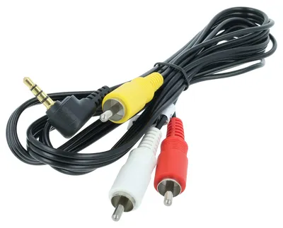 Produktbild von vhbw Audio Video Composite Kabel kompatibel mit SanDisk Clip C100 Kamera, Digitalkamera - AV-Kabel