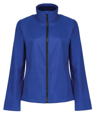 Produktbild von Regatta - "Ablaze" Softshelljacke Zum Bedrucken für Damen LT337 (42 DE) (Königsblau/Schwarz)