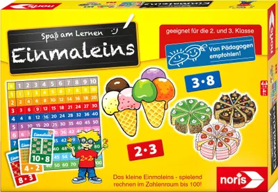 Obrázok produktu pre Noris Games Tabuľky násobenia; 606076342