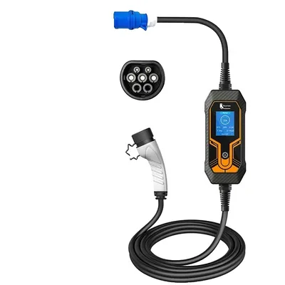 Image de Chargeur EV portable, Wallbox Câble Type2, 32A 7KW