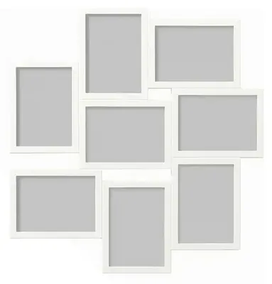 Produktbild von IKEA VAXBO Mehrfachbilderrahmen Weiß 55x58 cm