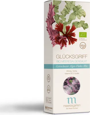 Produktbild von Meeresgarten Glücksgriff - Meeresalgensalat Algen-Flakes-Mix 30 g