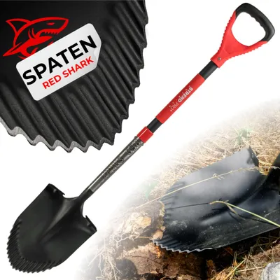 Produktbild von Spaten Strend Pro Premium RedShark, spitz, mit Glasfaserstiel D 1150 mm