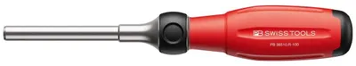 Immagine prodotto di PB Swiss Tools PB 38510 R-100, acciaio inossidabile, 25,4 / 4 mm (1/4"), attacco esagonale, 1 pezzo, Svizzera, 220 mm