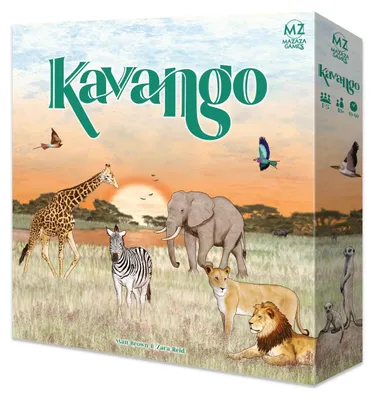Image de Asmodee Kavango, jeu de société, voyages/aventures, à partir de 10 ans, 40 min