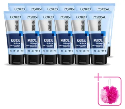 Obrázek produktu pro 12 kusů gely L'Oréal Paris Studio Line Radical 24H Super Strong, 150 ml - balení