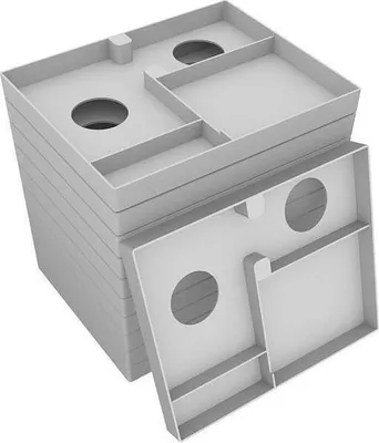 Immagine prodotto di Set da 11 inserti per scatole pieghevoli per Frosthaven – Organizer in plastica