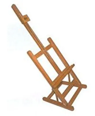 Produktbild von Staffelei für Malerarbeit, Studio, aus Holz, 28 x 32 x 74 cm