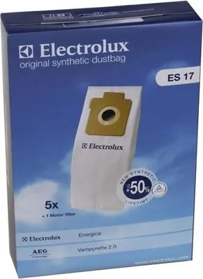 Obrázek produktu pro Electrolux ES17, Filtr, Tyčový vysavač, Hnědá, Bílá, Syntetický, Electrolux, Energica, Energica evo ZS200, ZS201, ZS202 AEG Vampyrette 2.0