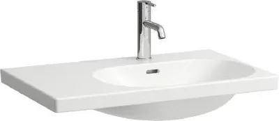 Zdjęcie produktu dla Laufen Lua - Umywalka meblowa 75x46 cm, z przelewem, z otworem na baterię, biała H8170850001041