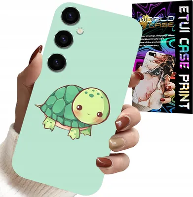 Produktbild von Hülle Für Samsung Galaxy A05S - Süsse Schildkrötenmuster Für Kinder + Glas