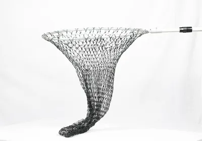 Productafbeelding van Schepnet met telescoopsteel Zwart
