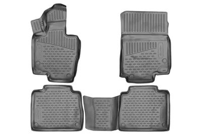Image de ELEMENT Tapis de sol 3D en caoutchouc compatibles avec Mercedes-Benz GLE, à partir de 2018 | 4 pièces