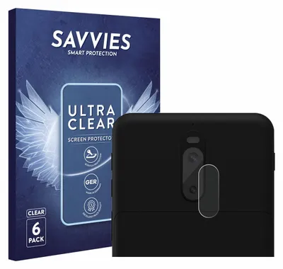 Produktbild von 6x Für Shiftphones Shiftphone 8.1 (NUR Kameraschutz) Schutzfolie Savvies Displayschutz Display Schutz Folie Klar Transparent
