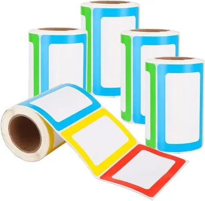 Produktbild von Famanu Namensaufkleber 90 x 60 mm - für Büro, Küche, Schule
