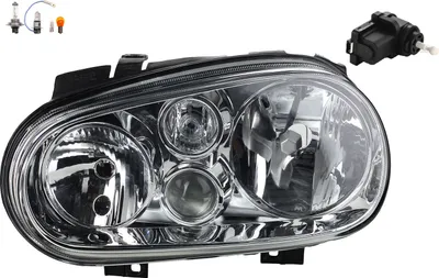 Produktbild von Scheinwerfer passend für VW Golf IV 1J 08/97- 06/2005 Links Leuch. m. Stellmotor 1J0941295B 1J0941295F 9948336 1J0941295C 6X0941295 6X0941295D Johns