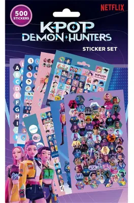 Produktbild von KPop Demon Hunters Sticker Pack (500)