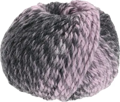 Produktbild von Lana Grossa - Duetto Classico 0005 rosa grau anthrazit