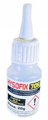 Zdjęcie produktu dla Klej Cyjanoakrylowy HYSOFIX 706 - 20g
