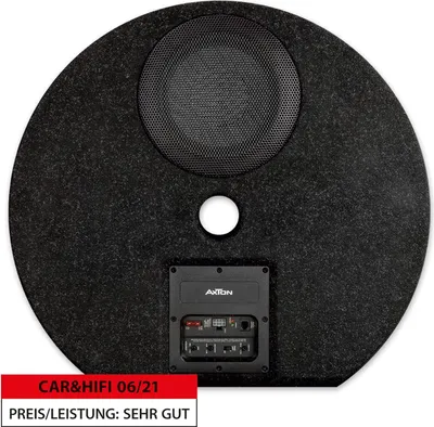 Produktbild von AXTON ATB20RXF Aktiv-Subwoofer flach für Reserverad-Mulde Verstärker integriert