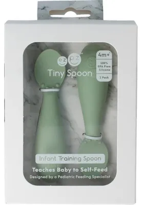 Productafbeelding van Ezpz Tiny Spoon Set Age (2 stuks)