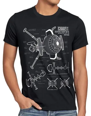 Produktbild von style3 Future Comet Herren T-Shirt captain