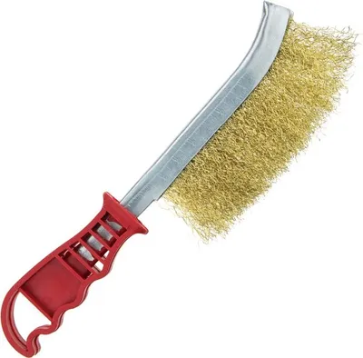 Produktbild von Bremssattelbürste Messing Bürste Bremssattel Messingbürste Handstielbürste