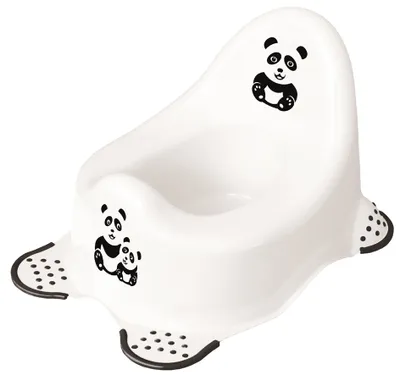 Immagine prodotto di keeeper  1864810024100 keeeper kids Babytopf "adam panda", weiß mit Aufdruck