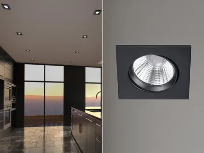 Produktbild von Trio Leuchten LED Einbauleuchten Pamir 650410132, Metall Schwarz matt, inkl. 5,5