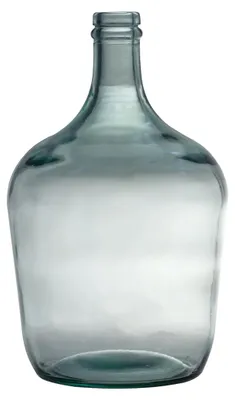Image de Bouteille en verre Dame Jeanne 4 l, 18 x 30 cm, bleue - taille unique