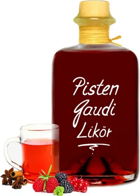 Produktbild von Pistengaudi Jagatee Likör 0,5L einfach süffig - so schmeckt der Winter! 22%Vol.