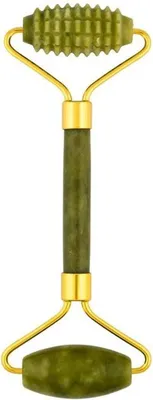 Produktbild von Jumada's - Jade Roller - Gesichtsmassageroller - Gut für die Durchblutung - Anti-Falten - Naturstein - Jade - Grün