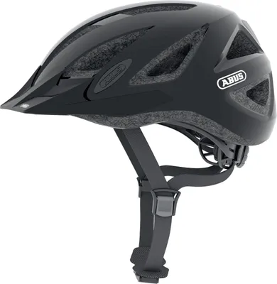 Produktbild von Abus Fahrradhelm City Pro Größe M shiny black