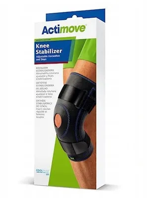 Obrázok produktu pre Actimove, Kolenná ortéza Čierna veľkosť L