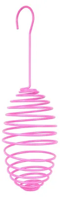 Image de BURI - Mangeoire en spirale pour boules de graisse - Mangeoire pour oiseaux - Décoration de jardin