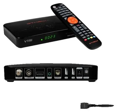 Immagine prodotto di Ricevitore TV satellitare, supporto DVB-S/S2/S2X, funzionalità multi-room, GTMEDIA V7 PRO, spina UE