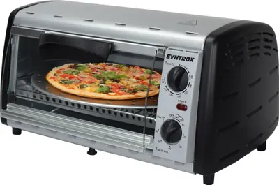 Produktbild von 12 l Kleiner Mini Backofen Longas | Miniofen | Pizzaofen | Pizzabackofen