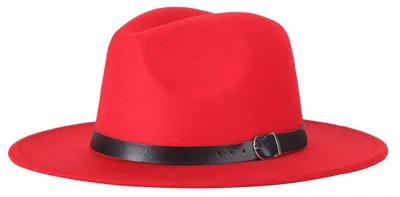 Produktbild von Britische Jazz-Cap, atmungsaktiv, strapazierfähig, einfarbiger Fedora-Hut für den Alltag
