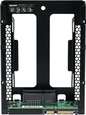 Zdjęcie produktu dla QNAP QDA-A2AR, Obudowa HDD/SSD, 2.5", Serial ATA III, 6 Gbit/s, Czarny