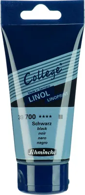 Zdjęcie produktu dla Schmincke College Linol Black 75ml 39700013 Kolor Linoprint