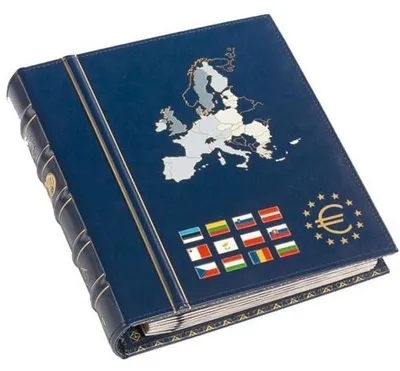 Produktbild von OPTIMA Ringbinder Euro Classic Design, farb. Rücken- und Deckelprägung,inkl.Schutzkass.